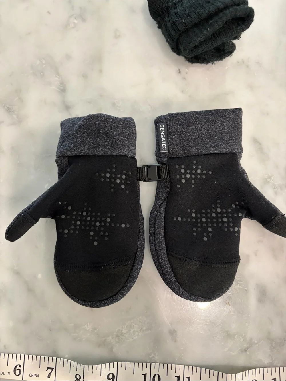 Head Kids Mittens Set - Black & Charcoal